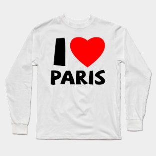 I LOVE PARIS_1 Long Sleeve T-Shirt